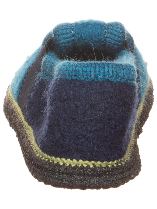 Wollfilz-Hausschuhe "Bobby Küken" in Blau>kitz-pichler Best