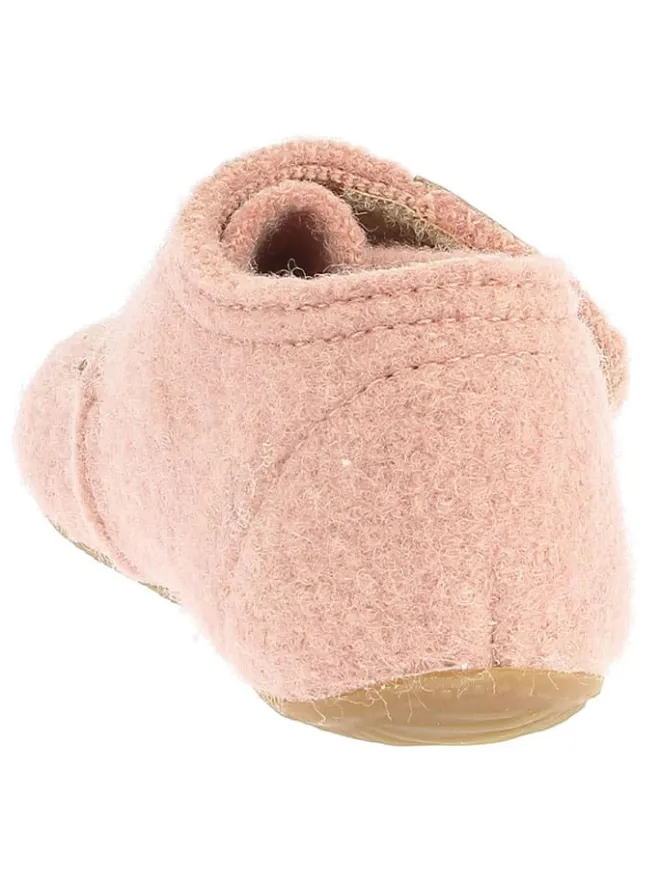 Woll-Hausschuhe "Rehkitz" in Rosa>Living Kitzbühel Sale