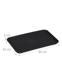 2x Schuhabtropfschale in Schwarz><noscript><img width=