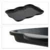 6x Schuhabtropfschale in Schwarz - (B)50 x (H)3 x (T)38 cm>relaxdays Best
