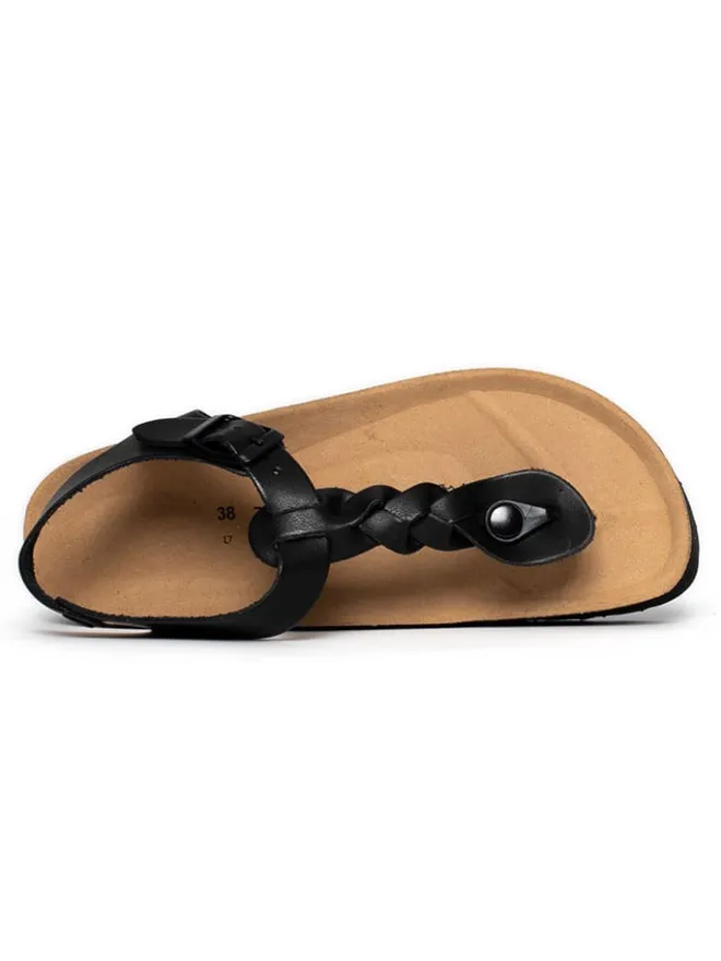 Zehentrenner "Ancone" in Schwarz>BACKSUN Online