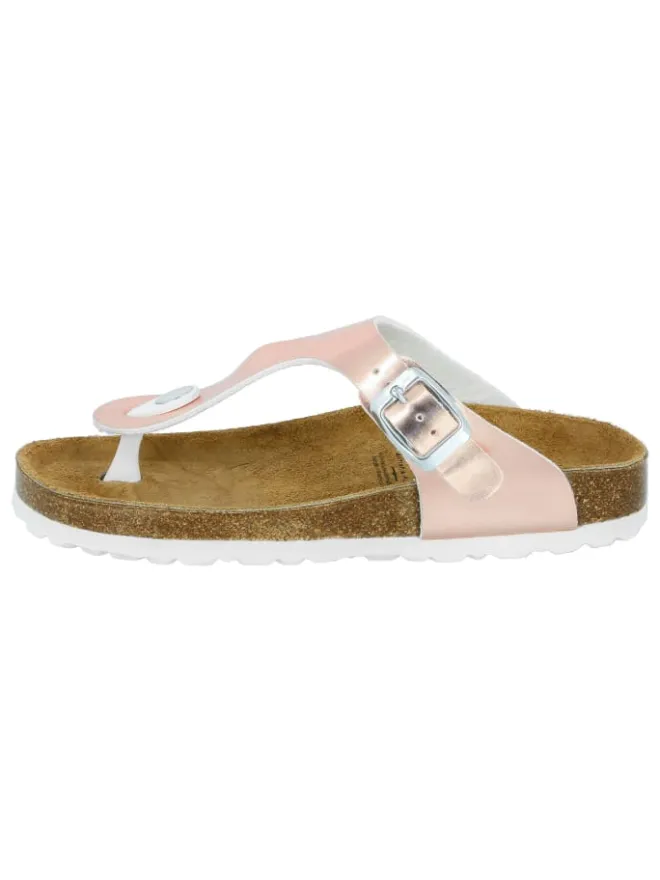 Lico Sandalen·Zehensandalen^Zehentrenner "Bioline Trend Kids" in Rosa