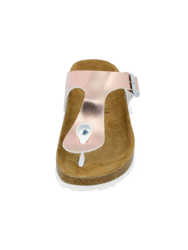 Lico Sandalen·Zehensandalen^Zehentrenner "Bioline Trend Kids" in Rosa