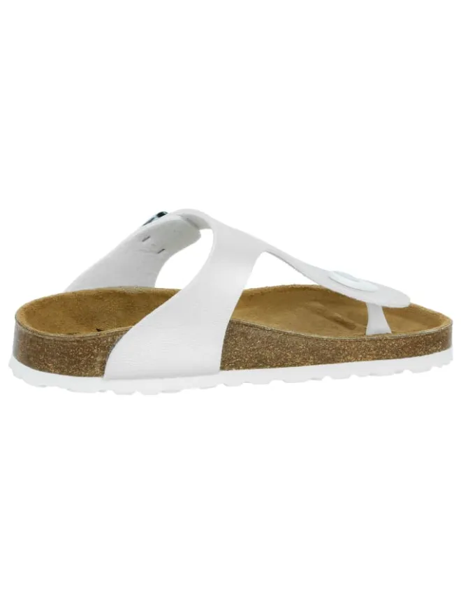 Lico Sandalen·Zehensandalen^Zehentrenner "Bioline Trend Kids" in Silberfarben