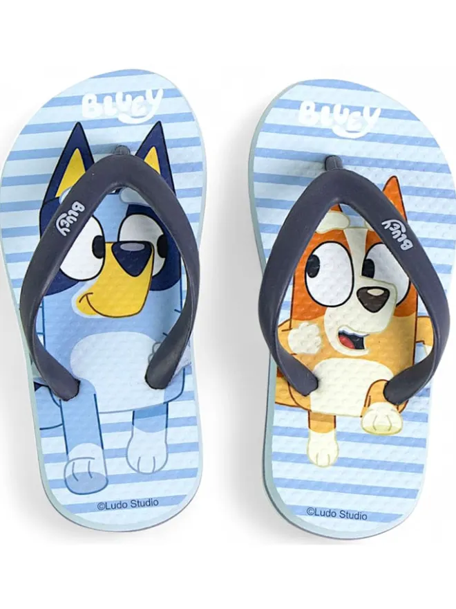 Zehentrenner Bluey & Bingo in Hellblau>Cerda Discount