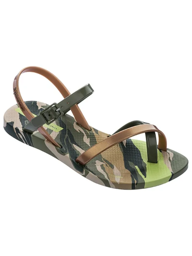 Ipanema Sandalen·Zehensandalen^Zehentrenner "Fashion Sand. VII" in Grün/ Gold