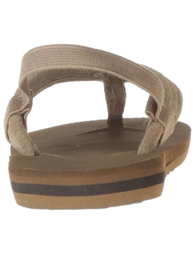 Quiksilver Sandalen|Sandalen·Zehensandalen^Zehentrenner in Beige