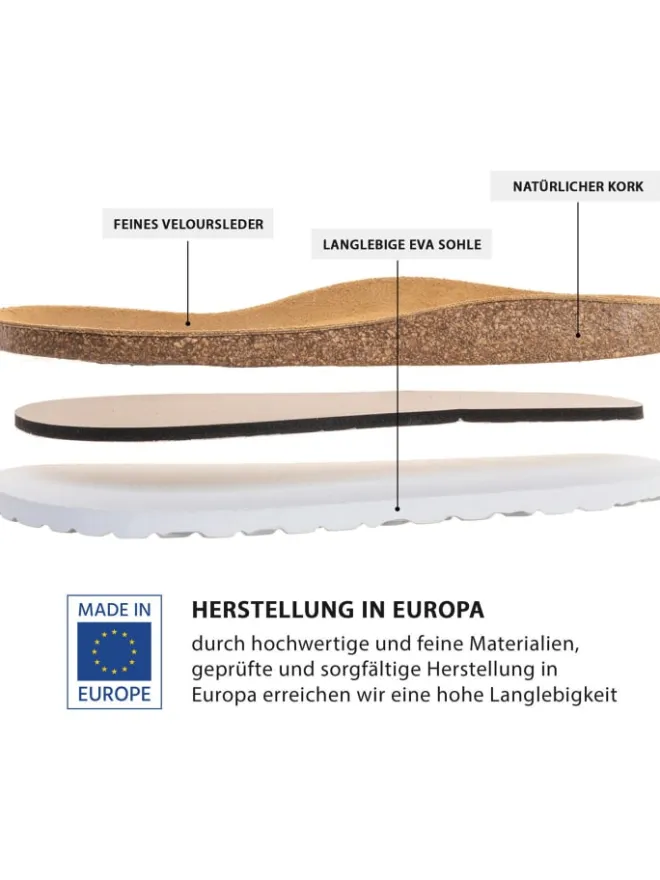 Zehentrenner in Blau>palado