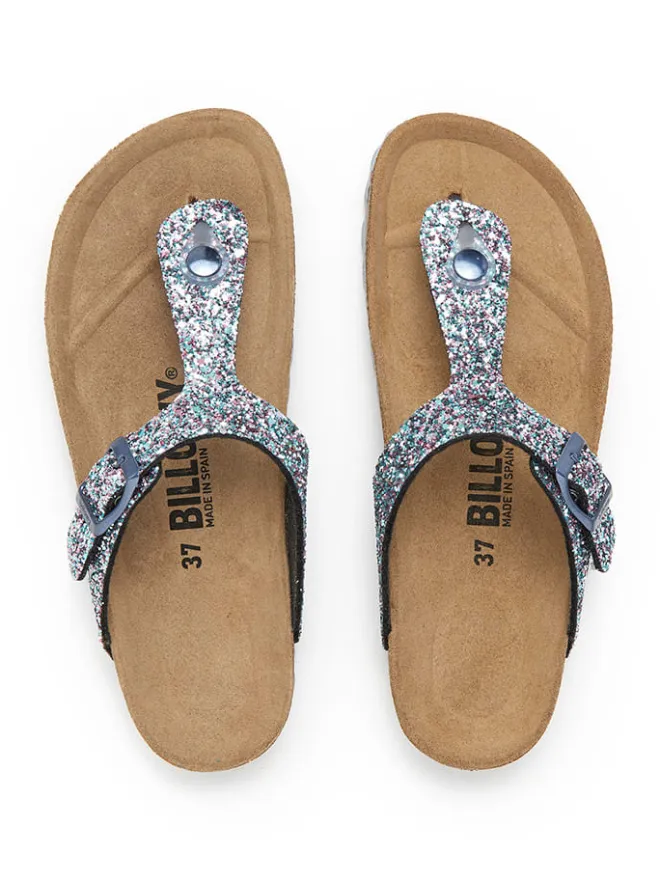 Zehentrenner in Blau>billowy Discount