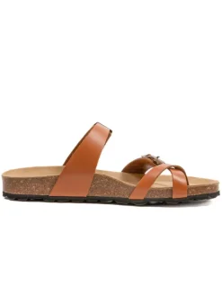 billowy Clogs & Pantoletten^Zehentrenner in Braun