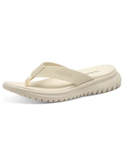s.Oliver Sandalen^Zehentrenner in Creme