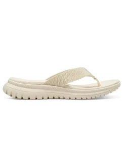 s.Oliver Sandalen^Zehentrenner in Creme
