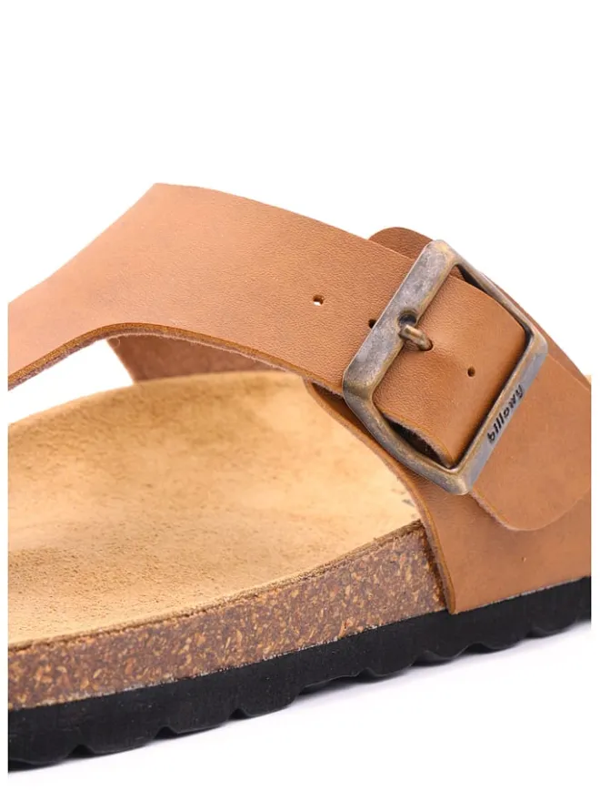 billowy Sandalen & Pantoletten^Zehentrenner in Hellbraun