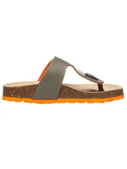 Zehentrenner in Khaki/ Orange>billowy Online