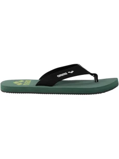 Arena Sandalen & Pantoletten^Zehentrenner in Khaki/ Schwarz