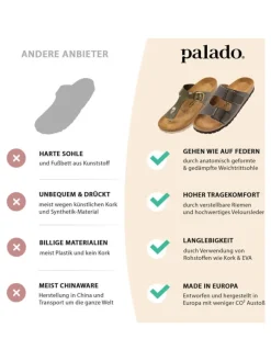 palado Sandalen·Zehensandalen^Zehentrenner in Mehrfarbig