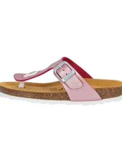 Palado Sandalen·Zehensandalen^Zehentrenner in Pink Metallic