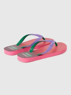 Zehentrenner in Rosa>Benetton