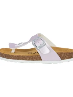 palado Sandalen·Zehensandalen^Zehentrenner in rosa metallic