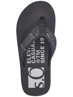Zehentrenner in Schwarz><noscript><img width=