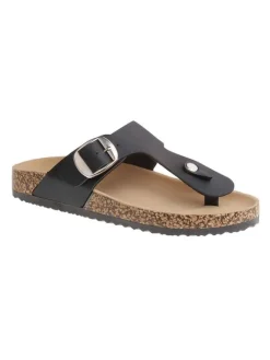 Zehentrenner in Schwarz>C'M Discount