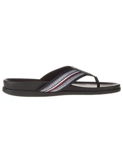 Zehentrenner in Schwarz>Tommy Hilfiger Shoes New