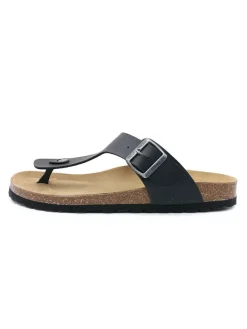 billowy Sandalen & Pantoletten^Zehentrenner in Schwarz