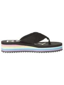 Roxy Sandalen·Zehensandalen^Zehentrenner in Schwarz/ Bunt