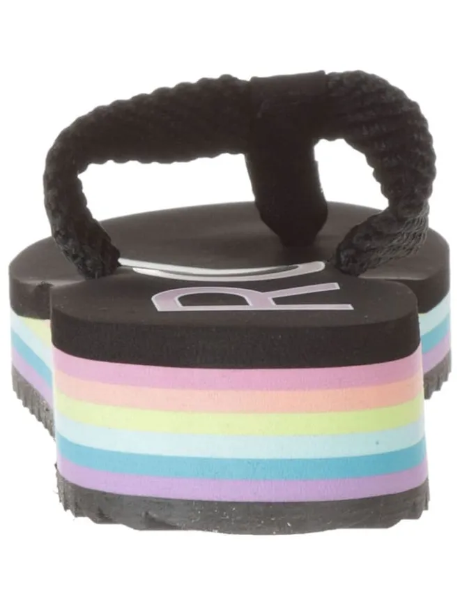 Roxy Sandalen·Zehensandalen^Zehentrenner in Schwarz/ Bunt