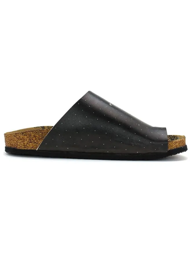 Zehentrenner in Schwarz/ Creme>Calceo Clearance