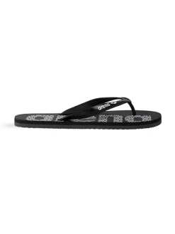 Arena Sandalen & Pantoletten^Zehentrenner in Schwarz/ Weiß