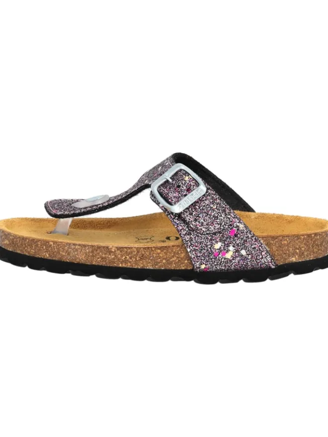Zehentrenner in violett glitter>palado Discount