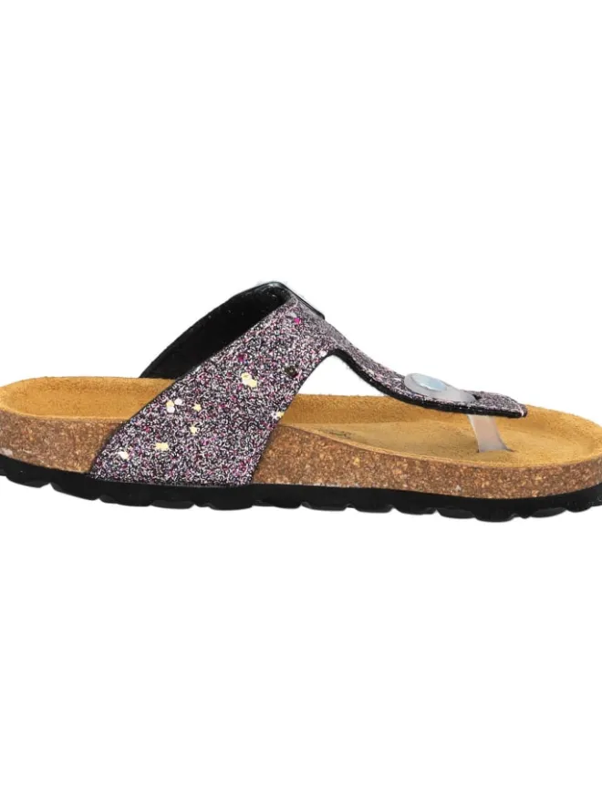 Zehentrenner in violett glitter>palado Discount