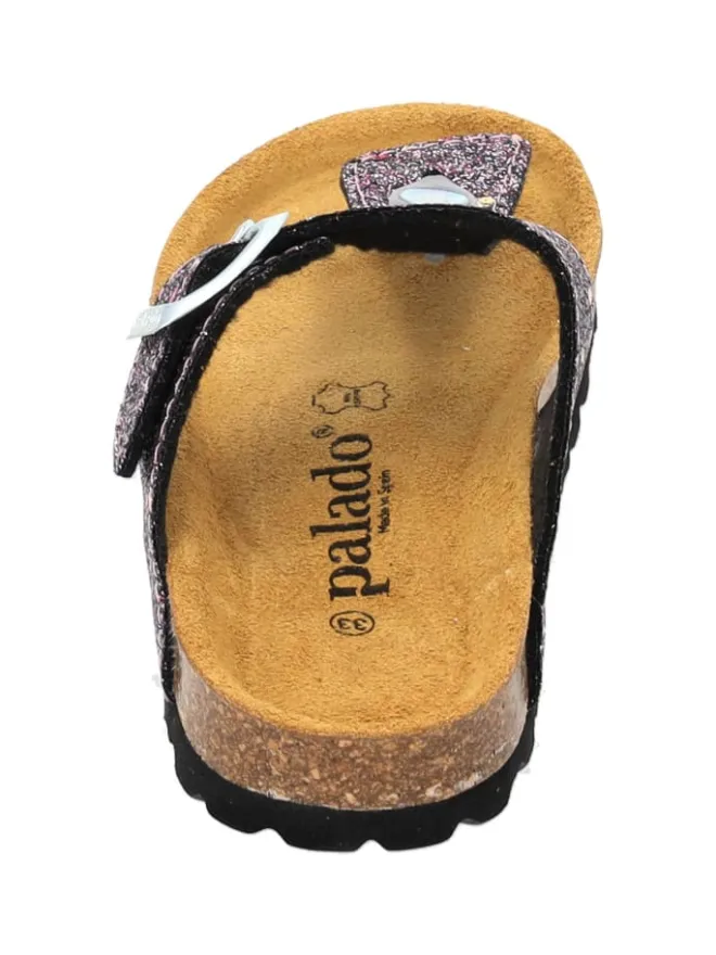 Zehentrenner in violett glitter>palado Discount