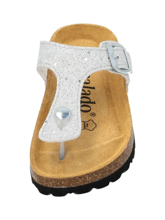 Zehentrenner in weiss glitter>palado Best