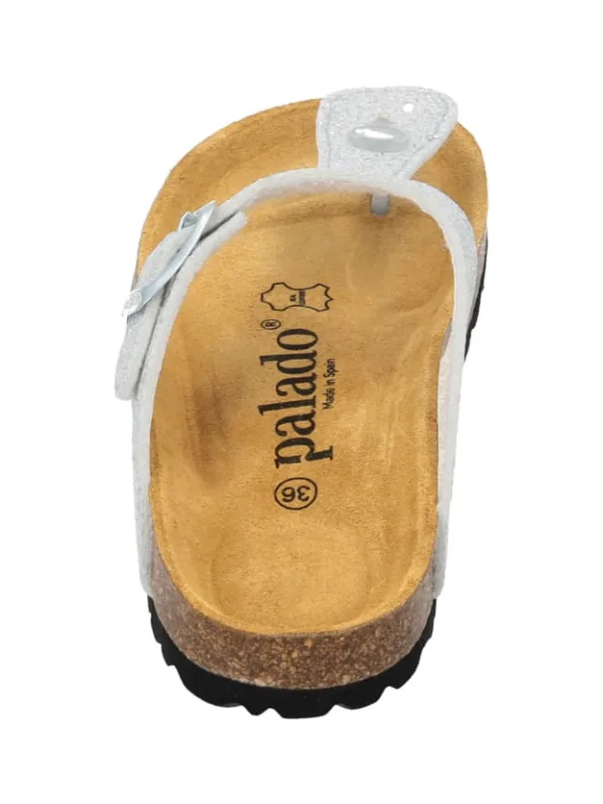 Zehentrenner in weiss glitter>palado Best