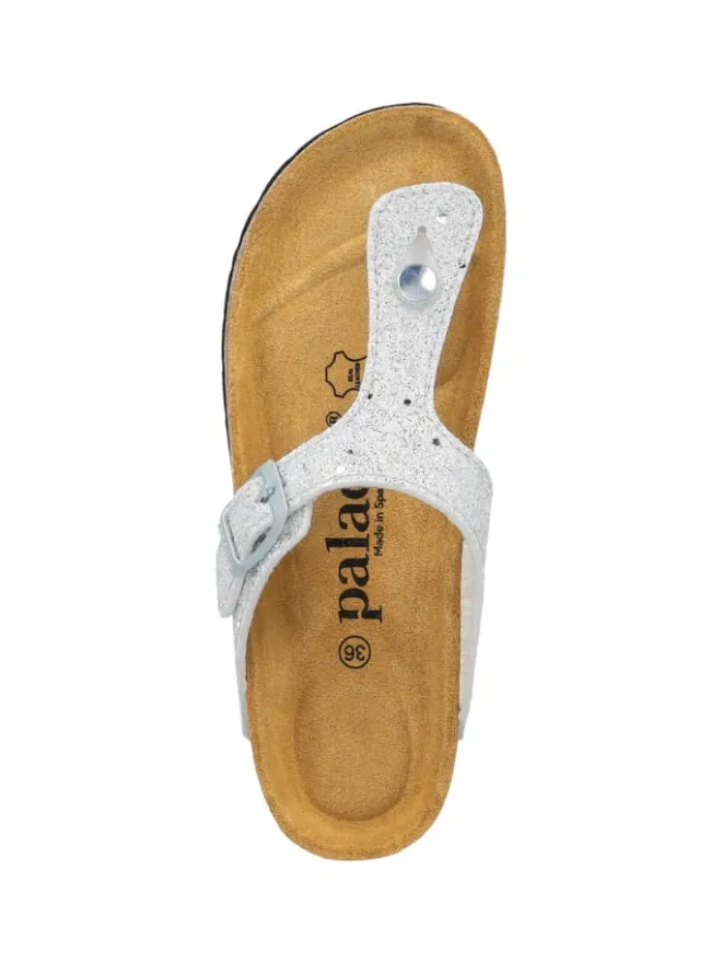 Zehentrenner in weiss glitter>palado Best