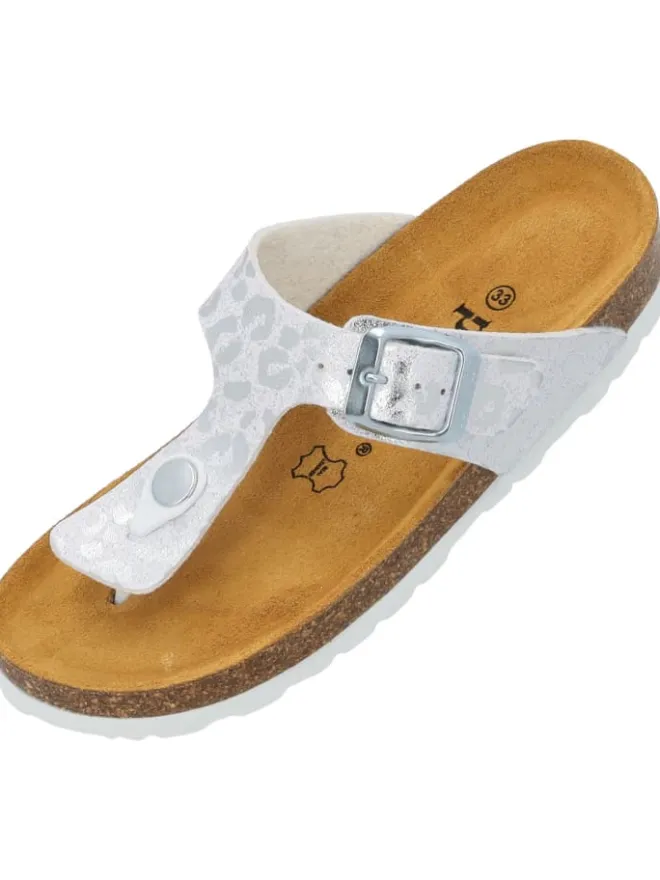 Zehentrenner in weiss/silber 70-7158-55-93>palado New