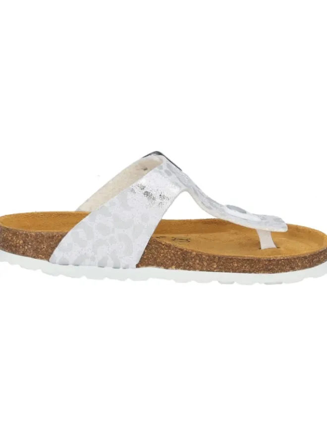 Zehentrenner in weiss/silber 70-7158-55-93>palado New
