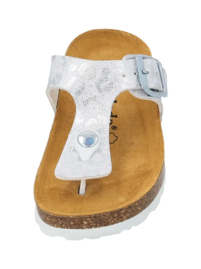Zehentrenner in weiss/silber 70-7158-55-93>palado New