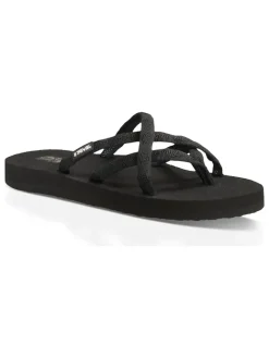 Teva Sandalen^Zehentrenner "Olowahu" in Schwarz