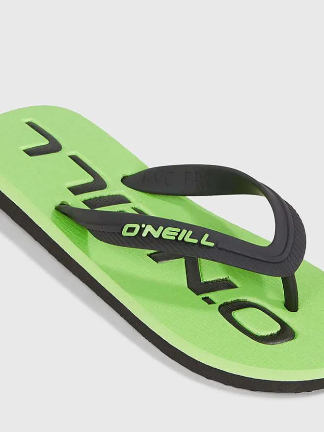 O'Neill Sandalen·Zehensandalen^Zehentrenner "Profile" in Schwarz/ Grün