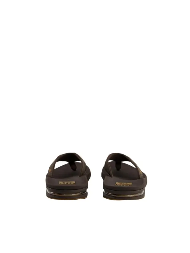Zehentrenner Sandale Fanning in Brown/Gum>Reef